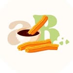 Churros illustration from AlmaBites